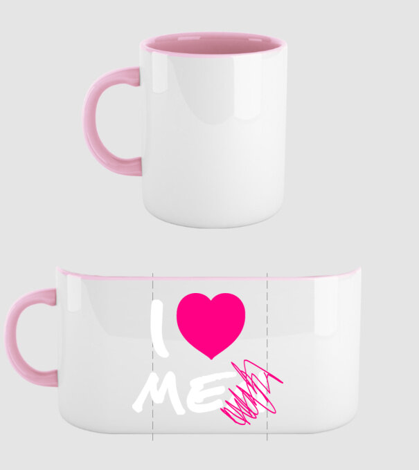 i love men model roz deschis pe tricou