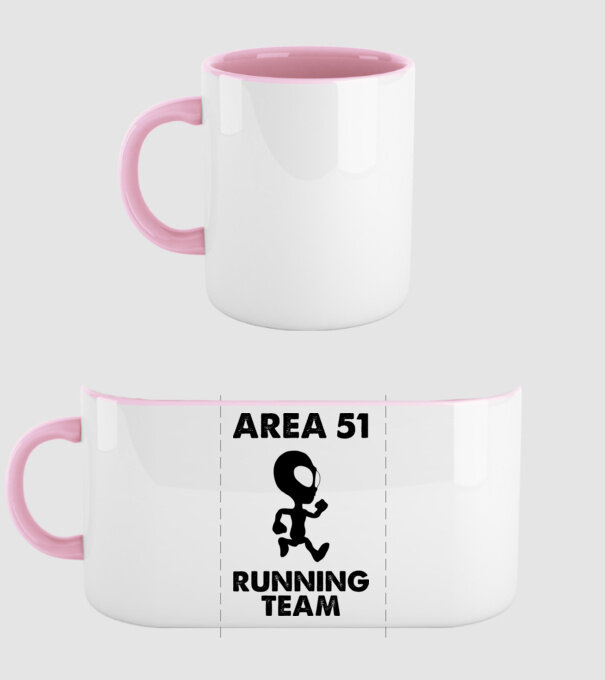 Storm area 51 running team black model roz deschis pe tricou