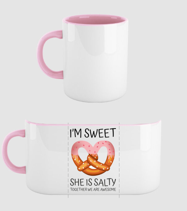 Sweet Friend model roz deschis pe tricou