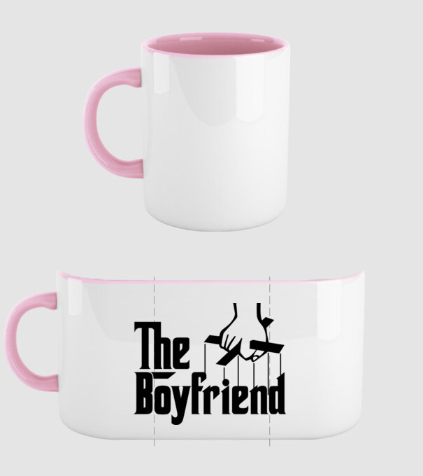 The Boyfriend model roz deschis pe tricou