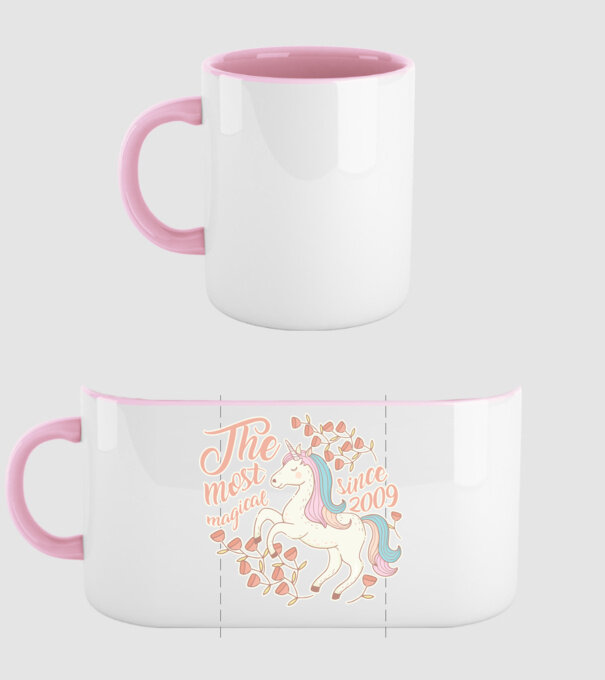 The most magical unicorn 1979 model roz deschis pe tricou