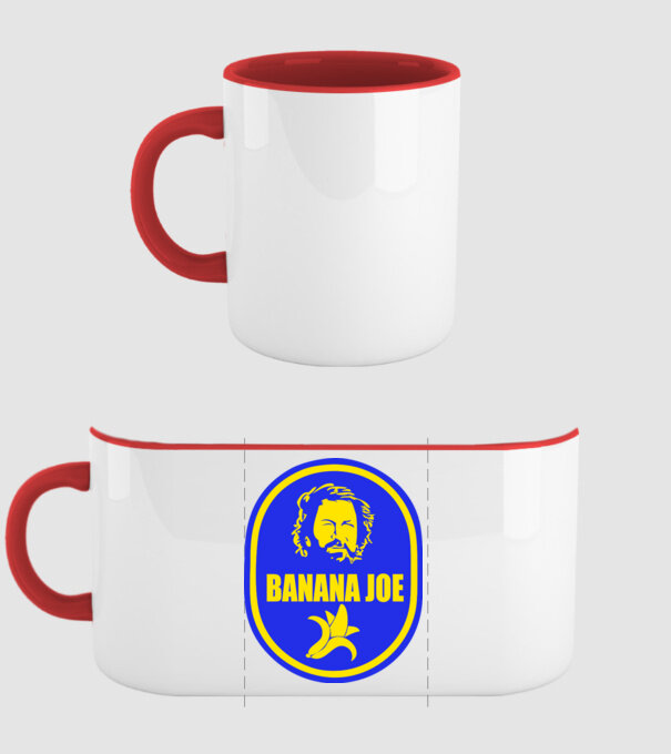 Banana Joe model roșu pe tricou
