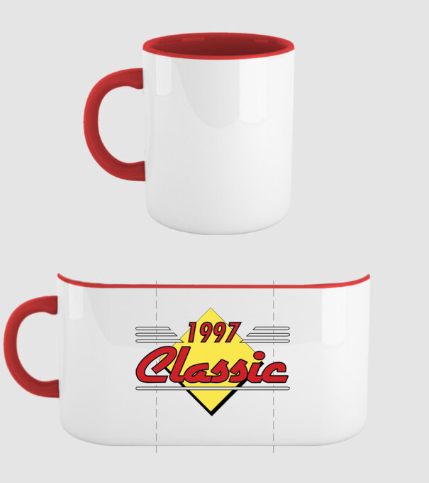 Classic - 1997 model roșu pe tricou
