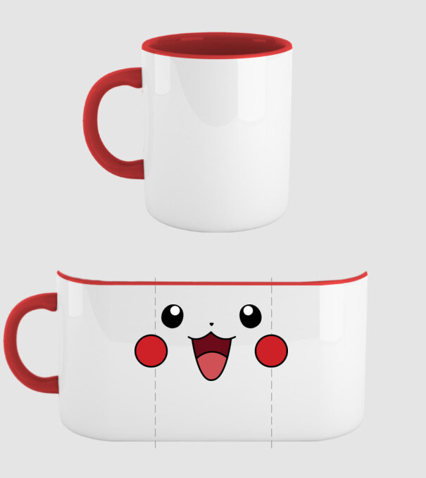 Pikachu model roșu pe tricou