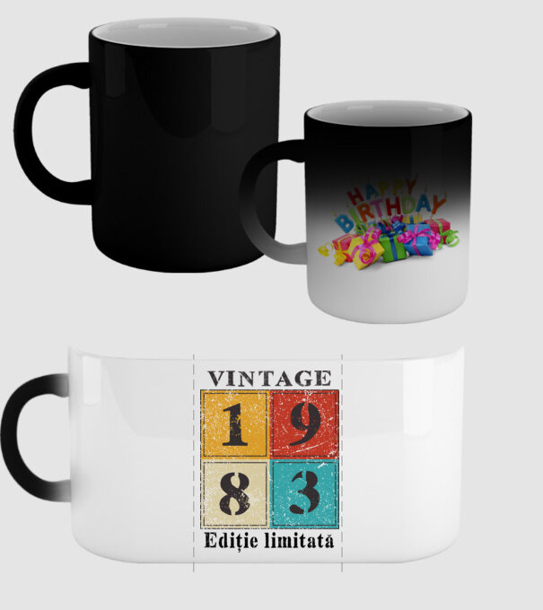 1983 - Ediție limitată model negru pe tricou