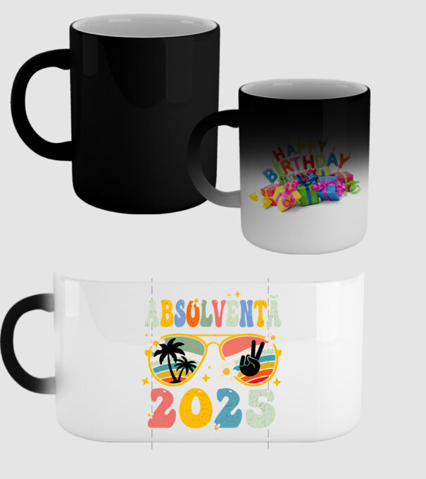 Absolventă 2025 model negru pe tricou