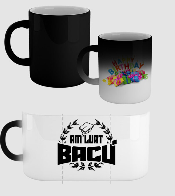 Am luat bacu model negru pe tricou