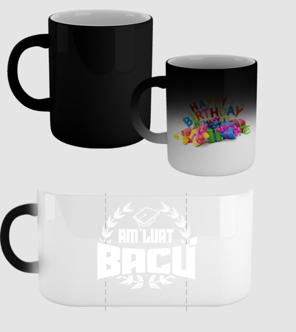 Am luat bacu model negru pe tricou