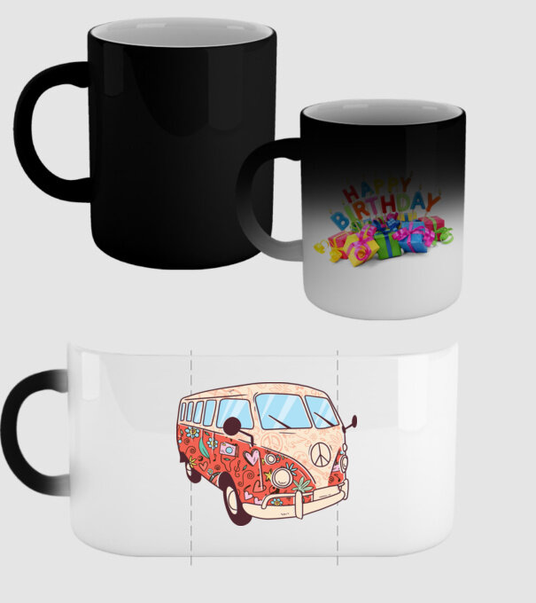Autobuze model negru pe tricou
