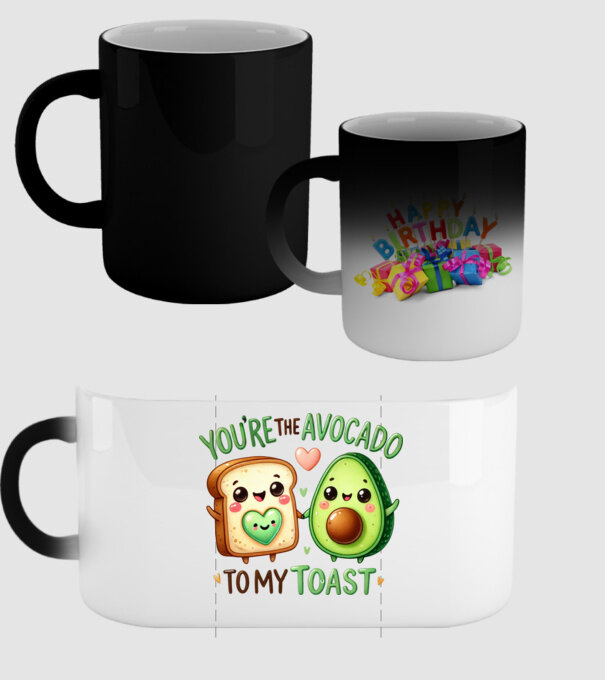 Avocado to my Toast model negru pe tricou