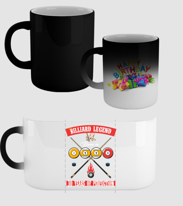 Billiard legend born in 1993 model negru pe tricou
