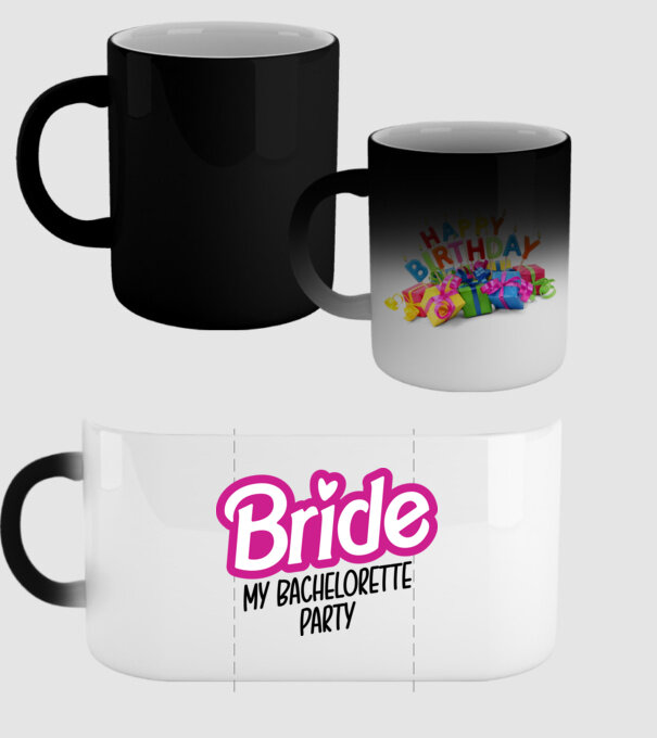 Bride Barbie model negru pe tricou