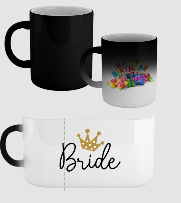 Bride princess model negru pe tricou