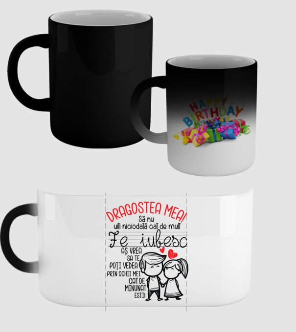 Dragostea mea Cât de minunat ești model negru pe tricou