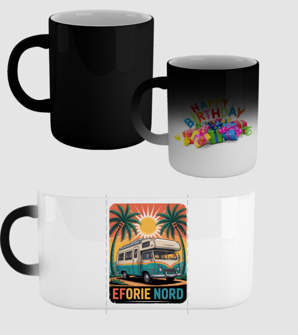 Eforie Nord model negru pe tricou