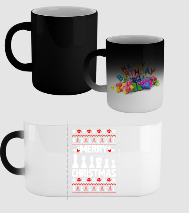 merry chessmass 2 model negru pe tricou