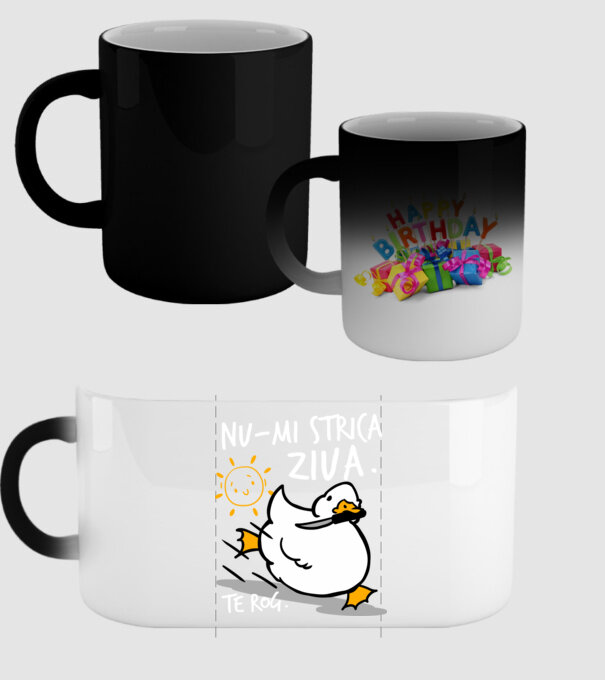 Nu-mi strica ziua. model negru pe tricou