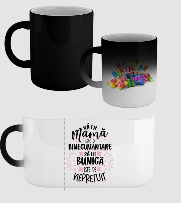 Să fii bunică este neprețuit model negru pe tricou
