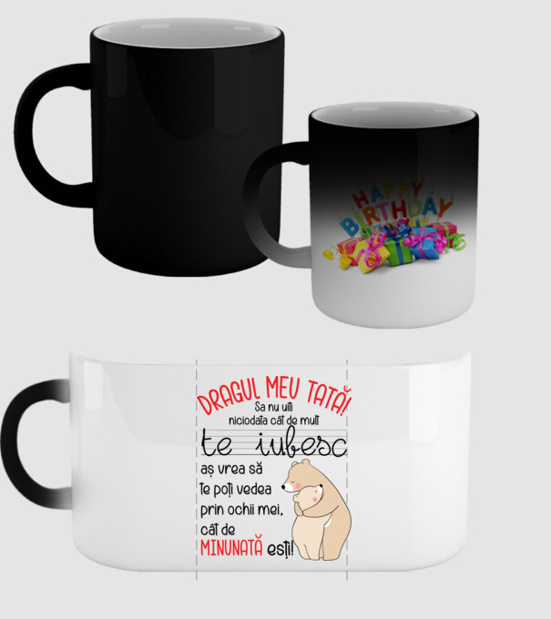 Tată Cât de minunat ești model negru pe tricou