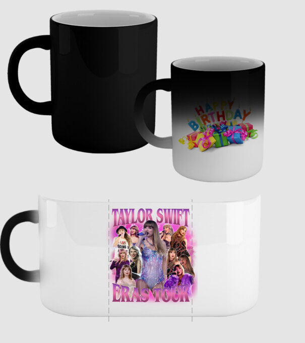 Taylor Swift ERAS bootleg 01 model negru pe tricou
