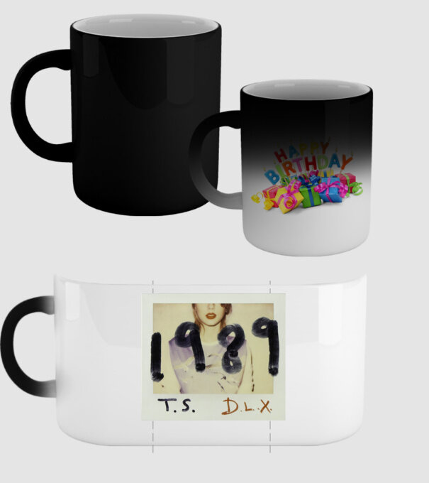 Taylor Swift polaroid model negru pe tricou