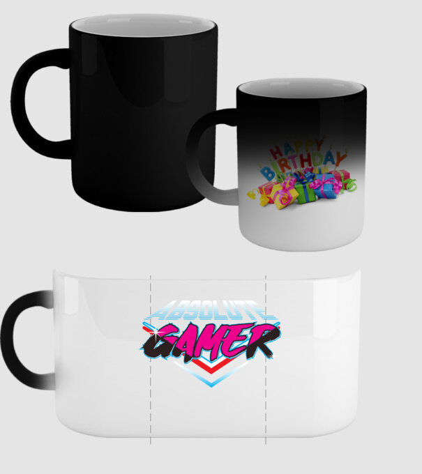 Absolute Gamer model negru pe tricou
