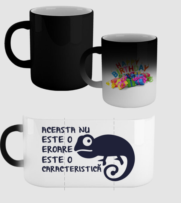 Aceasta nu este o eroare, este o caracteristică model negru pe tricou