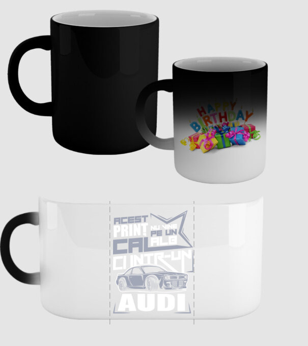 Acest prinț nu vine pe un cal alb, ci într-un Audi model negru pe tricou
