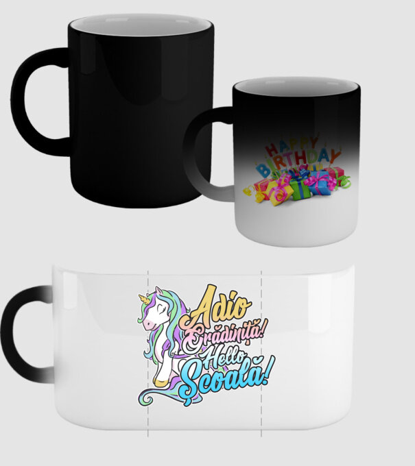 Adio grădiniță! Hello școală! model negru pe tricou