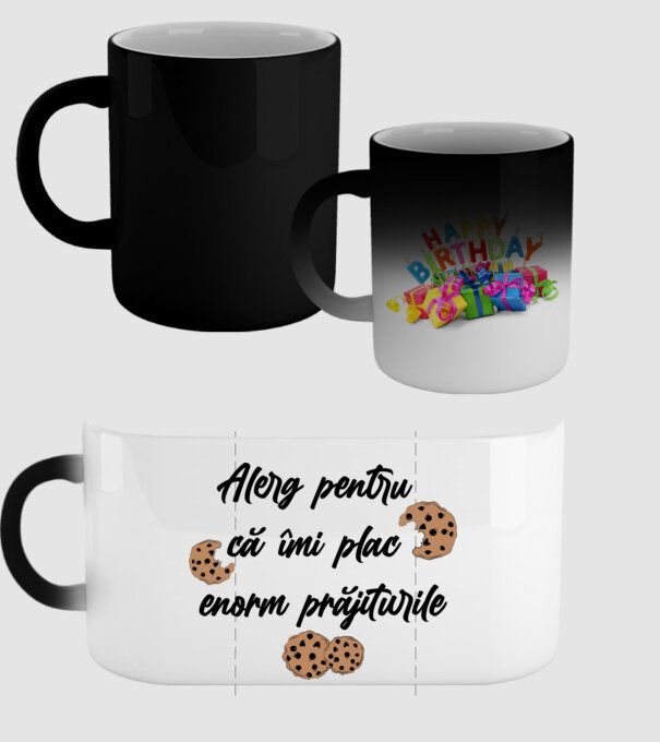 Alerg pentru că îmi plac enorm prăjiturile model negru pe tricou