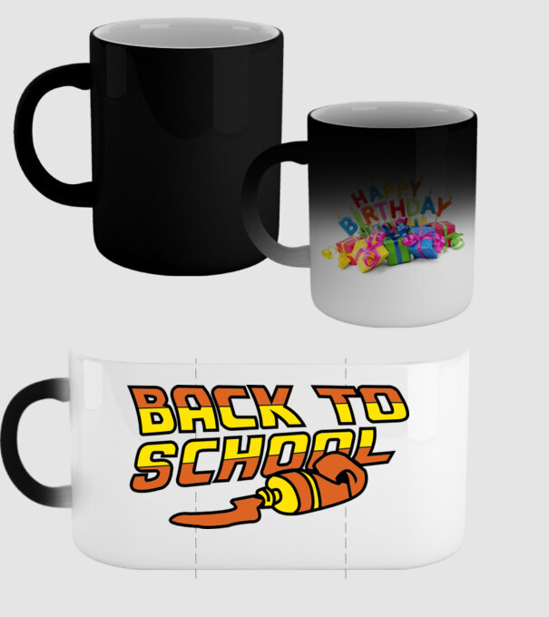 Back to school model negru pe tricou