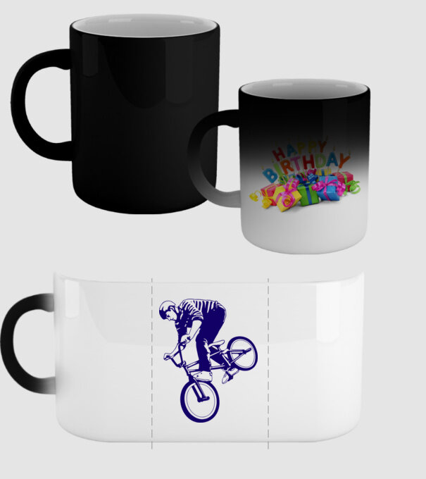 BMX stunt model negru pe tricou