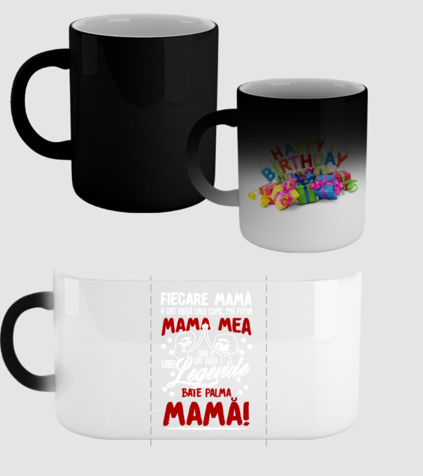 fiecare mamă a dat viață unui copil, mai puțin mama mea, care a dat viață unei legende. Bate palma mamă! model negru pe tricou