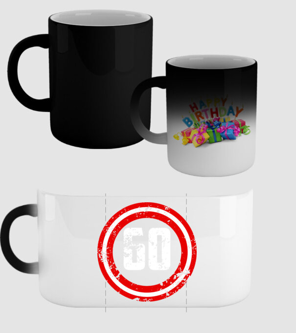 Birthday captain 60 Years old model negru pe tricou