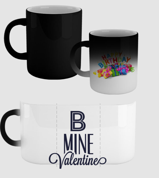 Be my Valentine! model negru pe tricou