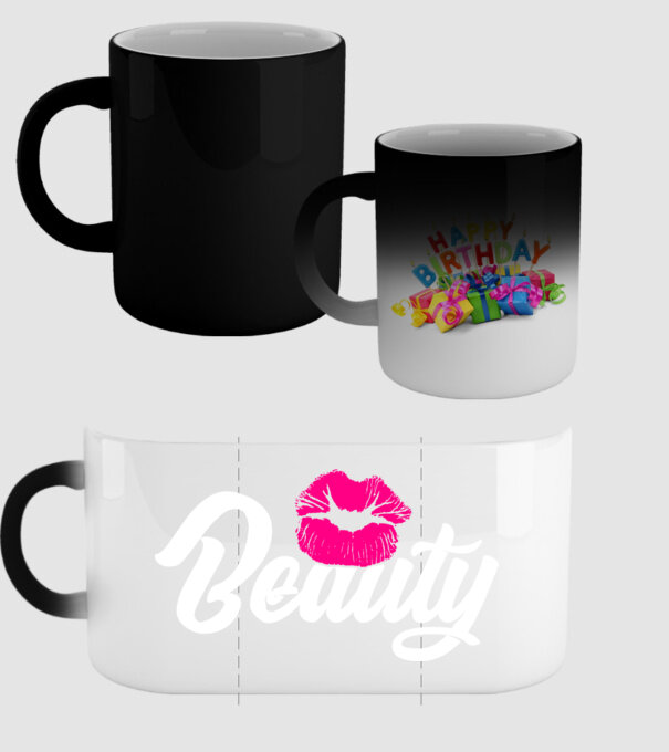 Beauty model negru pe tricou