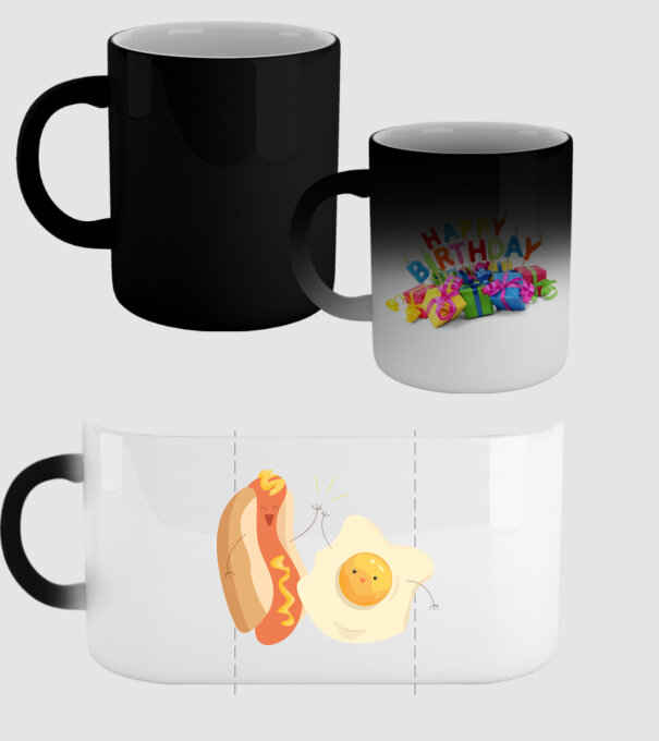 best friends hot dog egg model negru pe tricou