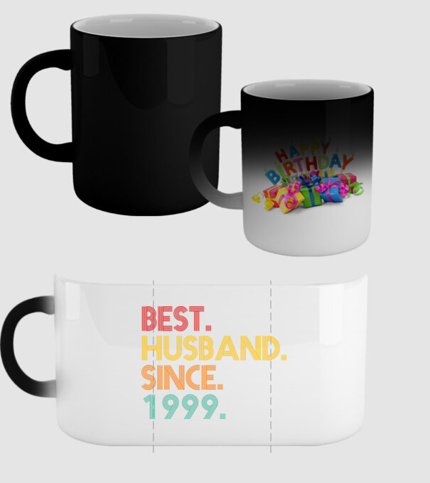 best husband since 1999 retro model negru pe tricou