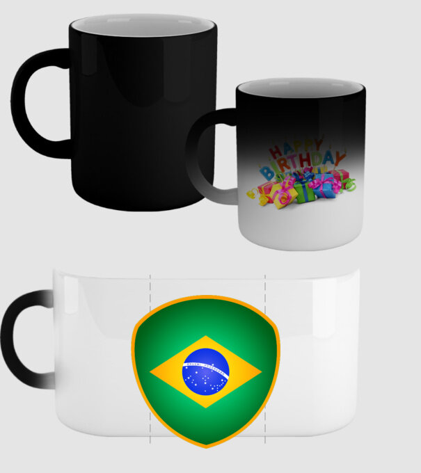 BRA-jabulani-flag model negru pe tricou