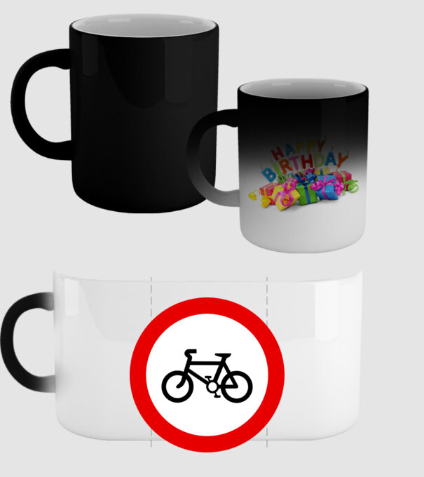 Pistă pentru Biciclete model negru pe tricou