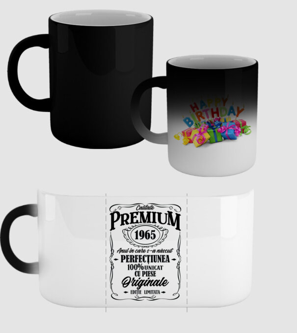 calitate premium -1965 - anul în care s-a născut - perfecțiunea - 100% unicat, cu piese originale, ediție limitată model negru pe tricou