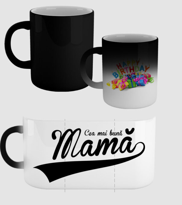 Cea mai bună mamă model negru pe tricou
