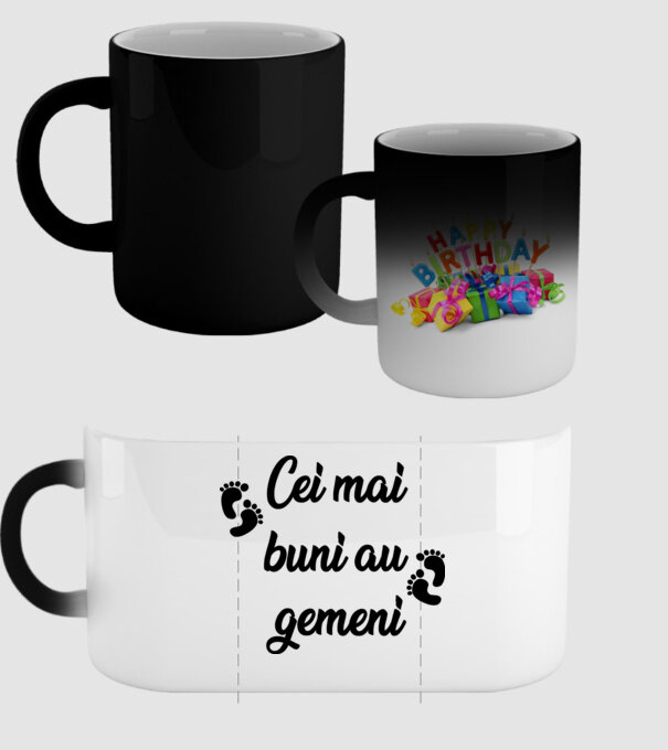 Cei mai buni au gemeni model negru pe tricou