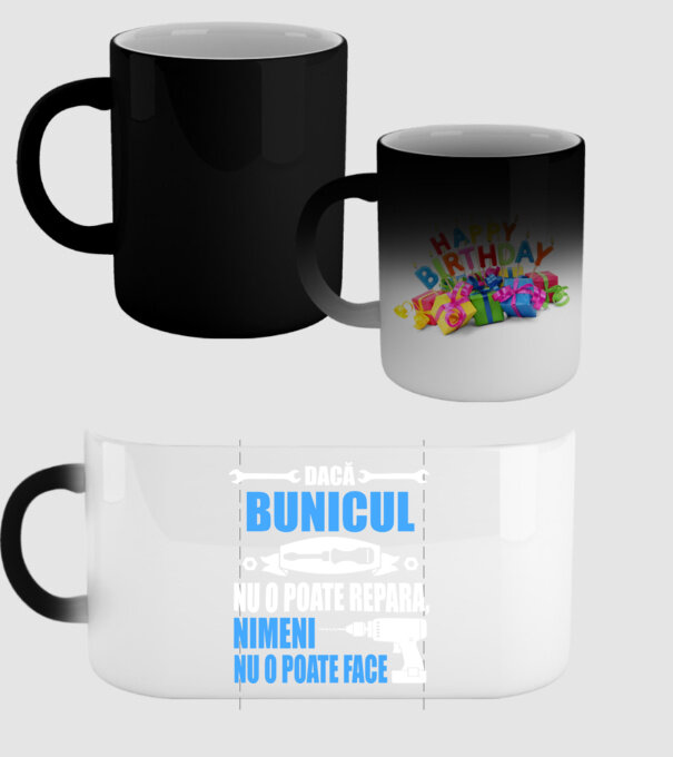 Dacă bunicul nu o poate repara, nimeni nu o poate face model negru pe tricou