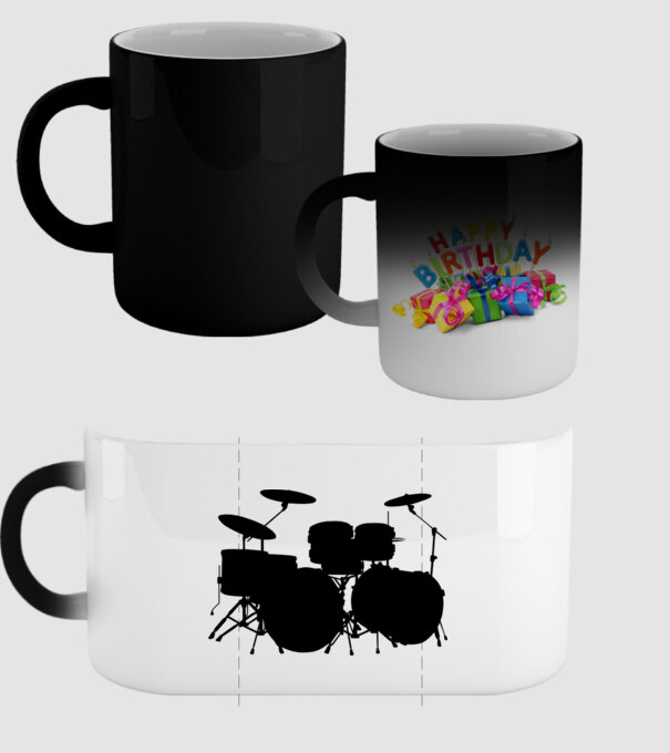 drum model negru pe tricou