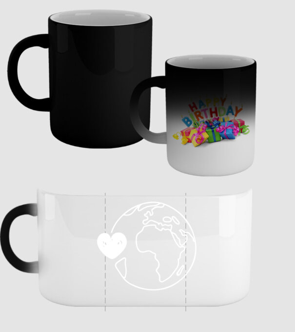 EarthLogo model negru pe tricou