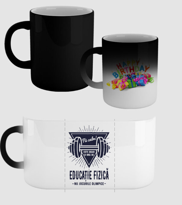 Fii calm, este doar o oră de educație fizică, nu Jocurile Olimpice model negru pe tricou