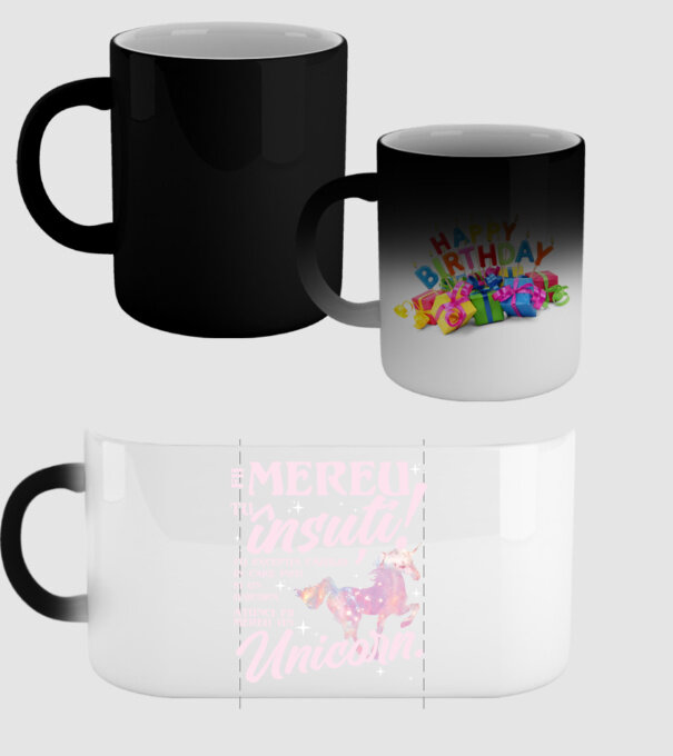 fii mereu tu însuți! cu excepția cazului în care poți fi un unicorn, atunci fii mereu un unicorn. model negru pe tricou
