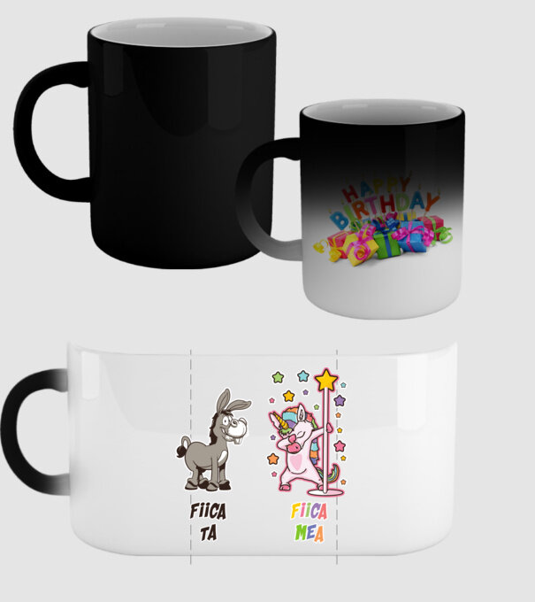 fiica ta - fiica mea model negru pe tricou