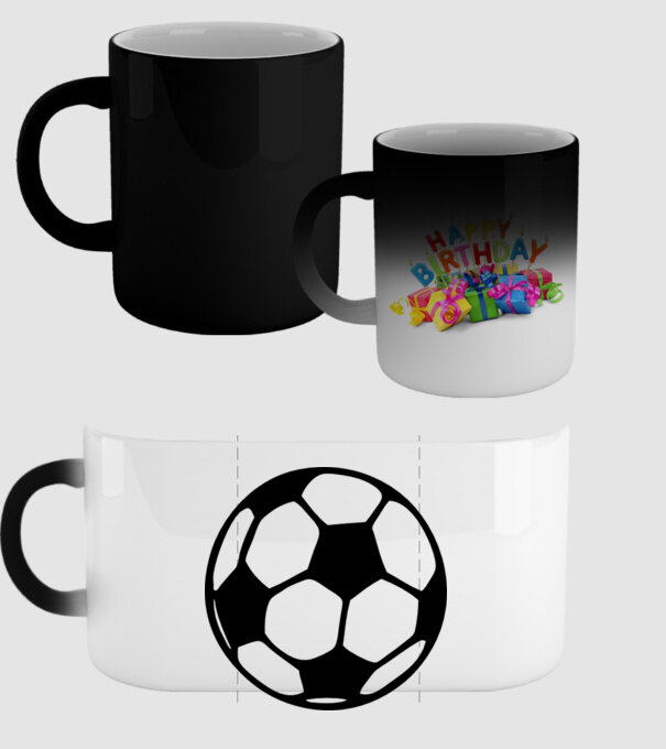 minge fotbal model negru pe tricou